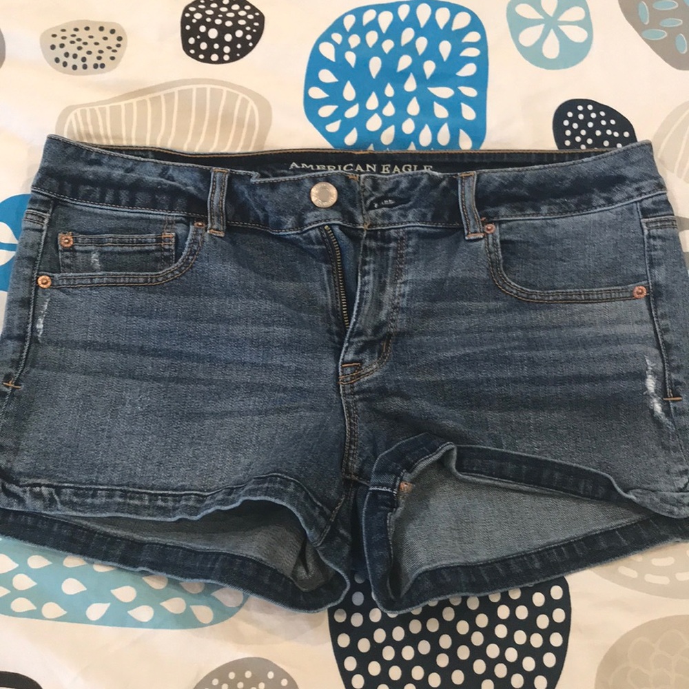 American eagle denim shorts